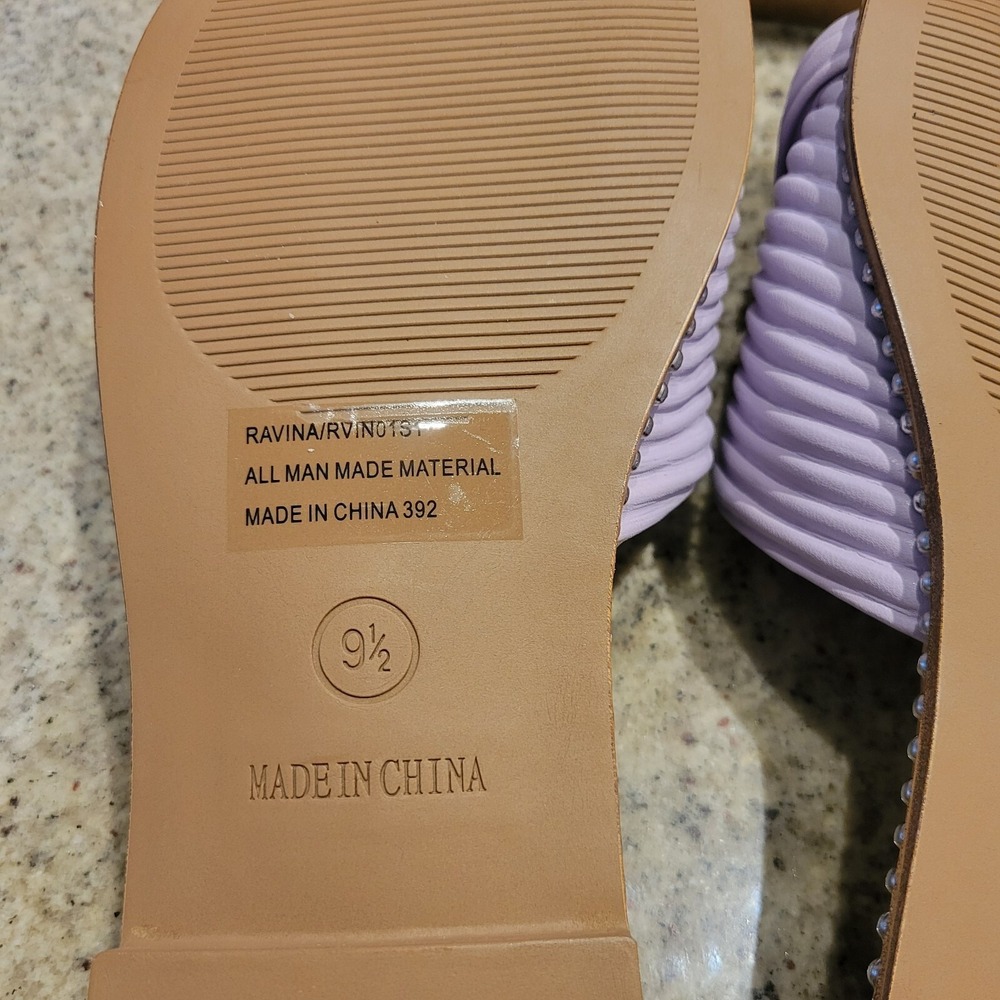Steve Madden Womens Ravina Sandal Size 9.5 Color Lilac NIB - Picture 6 of 9
